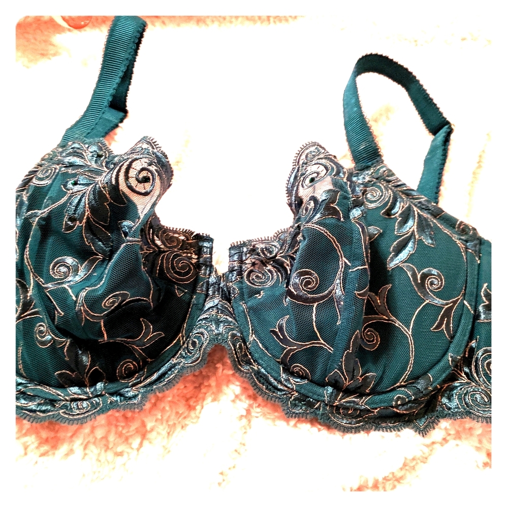 NWOT 36D Soma Sensuous Balconet Lace Bra